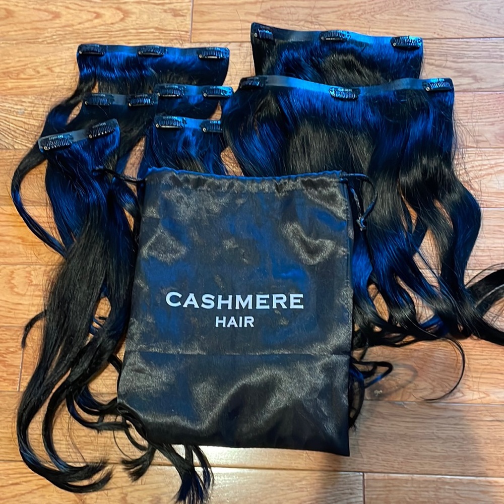 These are the best clip in hair extensions! I recently dyed my hair